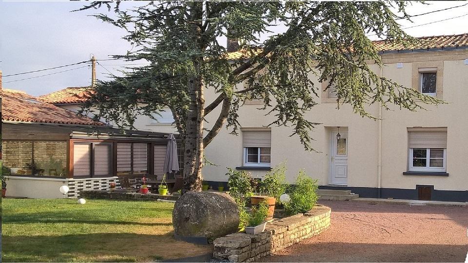 לינה וארוחת בוקר Saint-Pompain Entre Marais Et Gatine מראה חיצוני תמונה